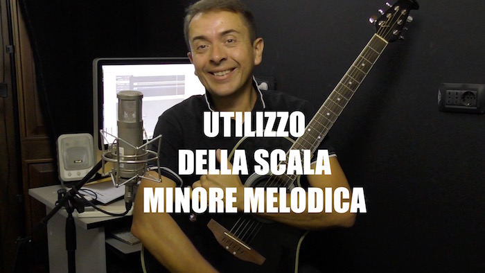 Corsi di chitarra on line: utilizzo della scala minore melodica